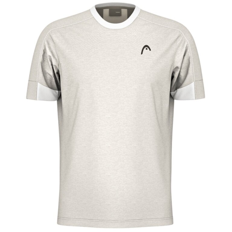 Head Tennis-Tshirt Play Tech (Moisture Transfer Microfiber Technologie) 2025 grau Herren