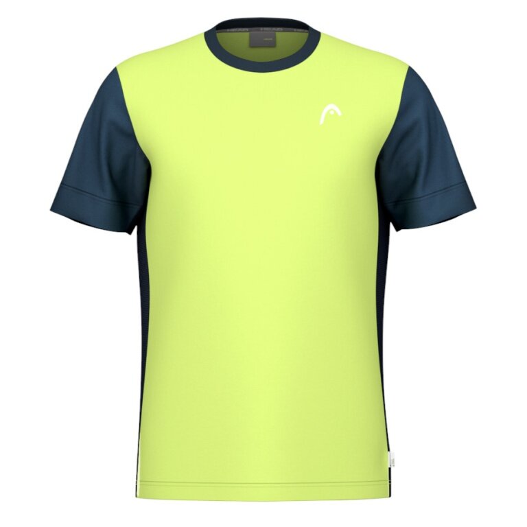 Head Tennis-Tshirt Slice (feuchtigkeitsabsorbierend) 2025 limegelb Herren