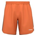 Head Tennishose Power Short (4-Wege-Stretch, feuchtigkeitsabsorbierend) 2025 kurz orange Herren