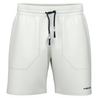 Head Tennishose Power Shorts (4-Wege-Stretch, Mischgewebe) 2025 kurz weiss Herren