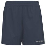 Head Tennishose Short Club (UV-Schutz) kurz navyblau Damen