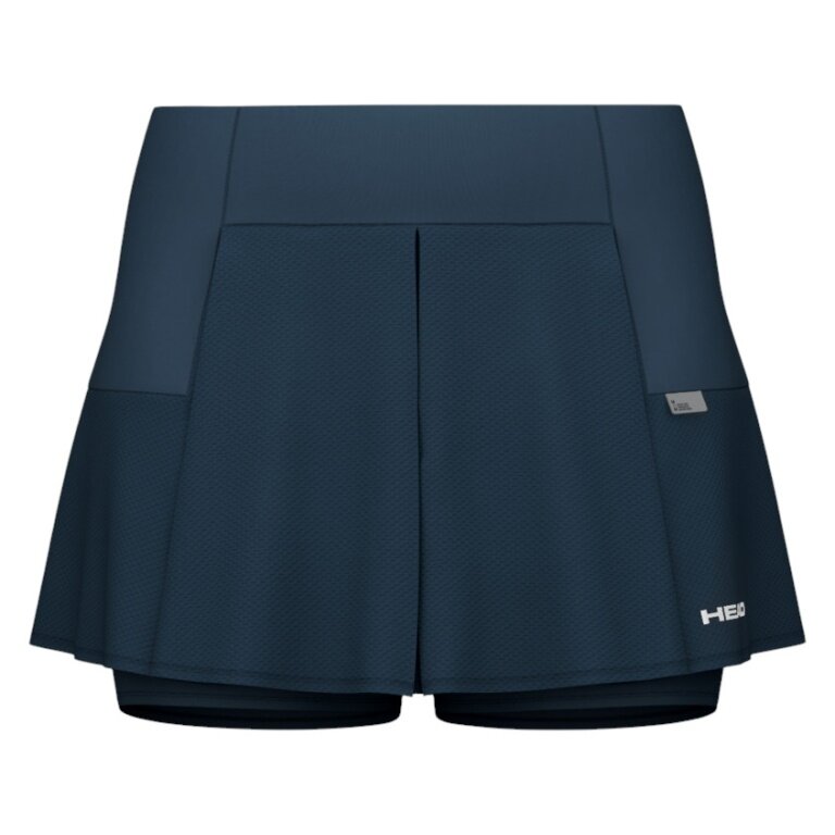 Head Tennisrock Performance Skort (mit integrierter Innenshort) navyblau Damen