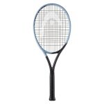 Head Tennisschläger Instinct Team 100in/285g 2025 schwarz/hellblau - unbesaitet -