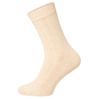 HomeOfSocks Tagessocke The Goat (Merino und Kaschmir) beige - 2 Paar