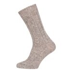 HomeOfSocks Wollsocke Hygge Alpaka (Schurwolle und Alpakawolle) grau - 1 Paar