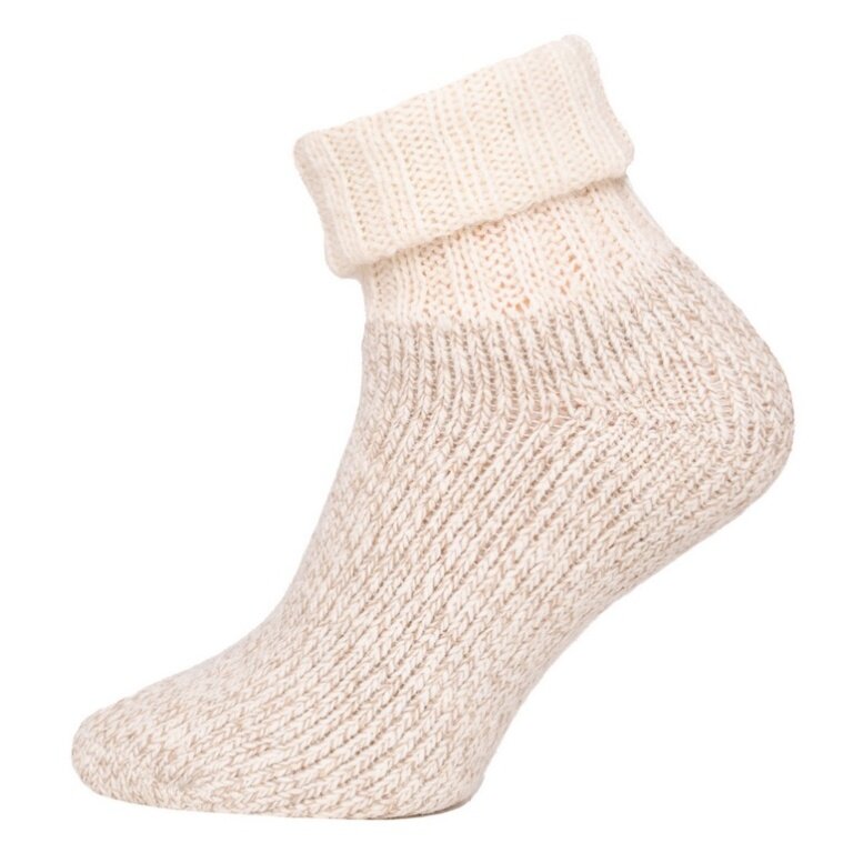 HomeOfSocks Wollsocke Pastell beige - 1 Paar