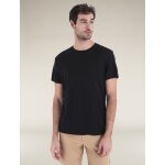 Icebreaker Wander-/Freizeit Tshirt Merino 150 Tech Lite III (100% Merinowolle) schwarz Herren