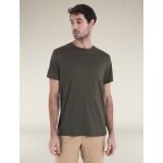 Icebreaker Wander-/Freizeit Tshirt Merino 150 Tech Lite III (100% Merinowolle) lodengrün Herren