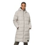 Jack Wolfskin Winter-Daunenmantel Frozen Palace Coat (winddicht,wasserabweisend,PFC-frei) perlenweiss Damen