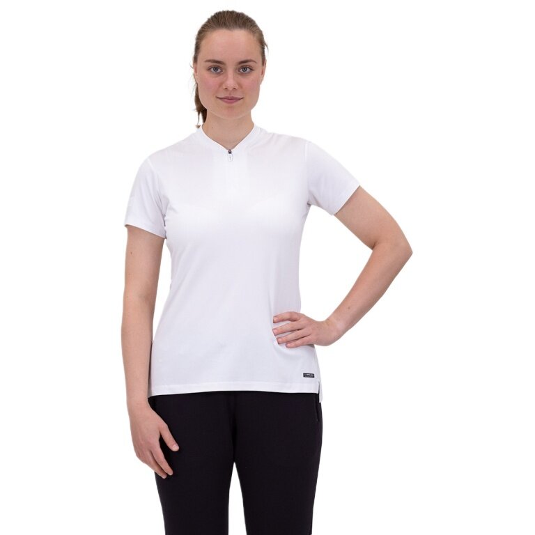 JAKO Freizeit-Polo Pro Casual (Polyester-Stretch-Jersey) weiss Damen