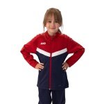 JAKO Polyesterjacke Iconic (100% rec. Polyester) marineblau/rot Kinder