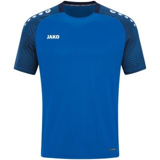 JAKO Sport-Tshirt Performance (modern, atmungsaktiv, schnelltrocknend) royalblau/marineblau Kinder