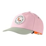 Jack Wolfskin Basecap SmileyWorld Badge Cap pink/grau Kinder