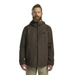 Jack Wolfskin Regenjacke Terraview 2-Lagen (wasserdicht, atmungsaktiv, elastische Bünd) 2025 braun Herren