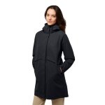 Jack Wolfskin Wintermantel Baylight 3in1 Coat (wasserdicht, winddicht) schwarz Damen