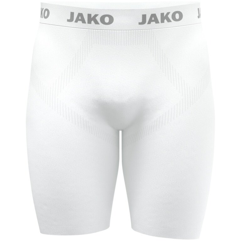 JAKO Boxershort Short Tight Seamless (nahtlos, maximale Bewegungsfreiheit) Unterwäsche weiss Herren