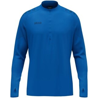 JAKO Langarmshirt Ziptop Light Flow (Keep Dry, maximale Bewegungsfreiheit) royalblau Kinder