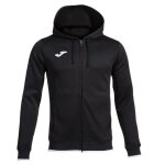 Joma Kapuzenjacke Olimpiada Full-Zip (Fleece-Futter) schwarz Herren