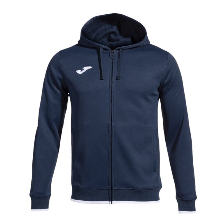 Joma Kapuzenjacke Olimpiada Full-Zip (Fleece-Futter) marineblau Herren