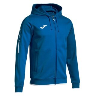 Joma Kapuzenjacke Olimpiada Full-Zip (Fleece-Futter) royalblau Herren