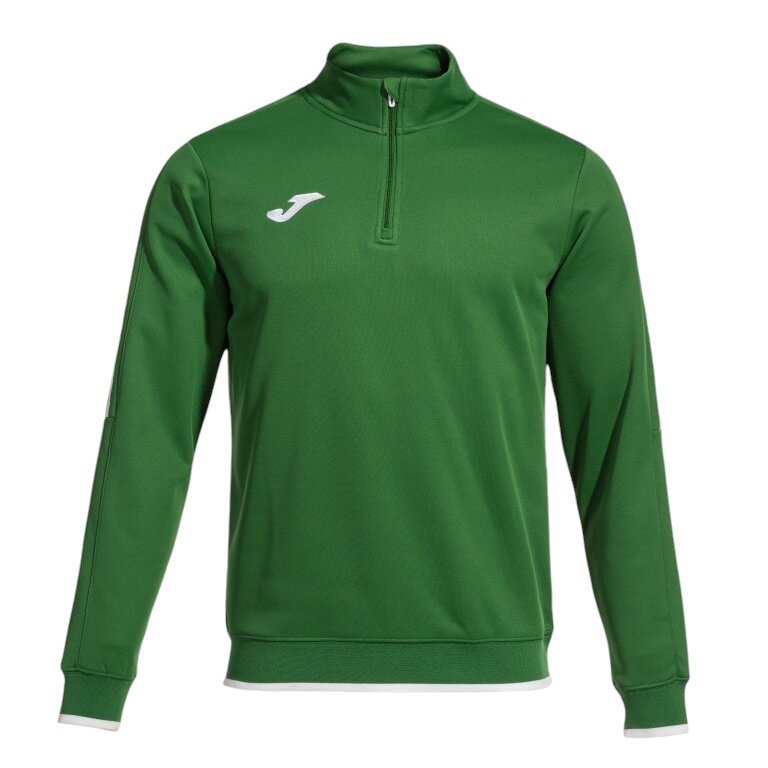 Joma Pullover Olimpiada Sweatshirt (Half-Zip, 100% Polyester) grün Herren