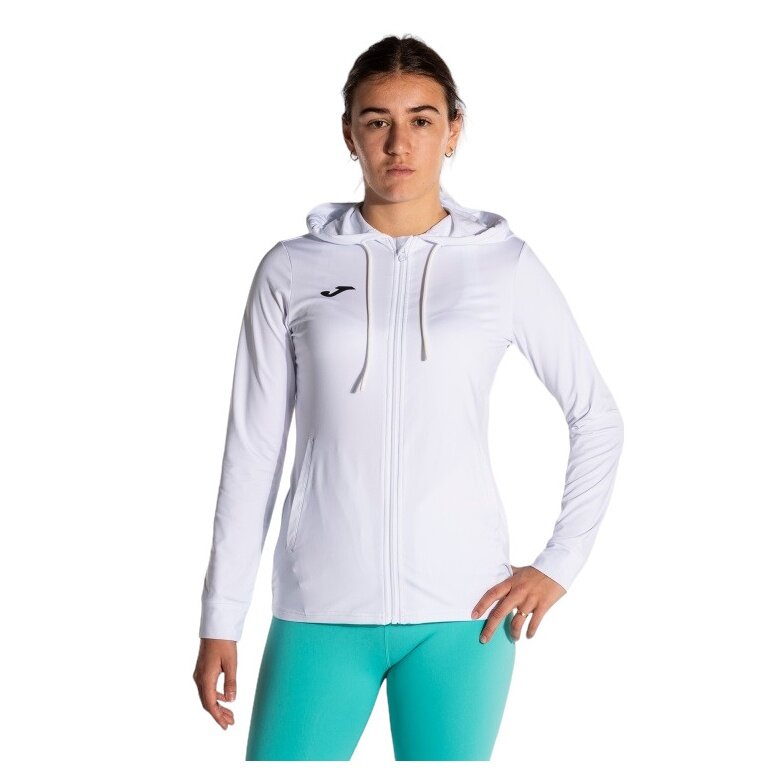 Joma Sport-Kapuzenjacke Sculpture II weiss Damen