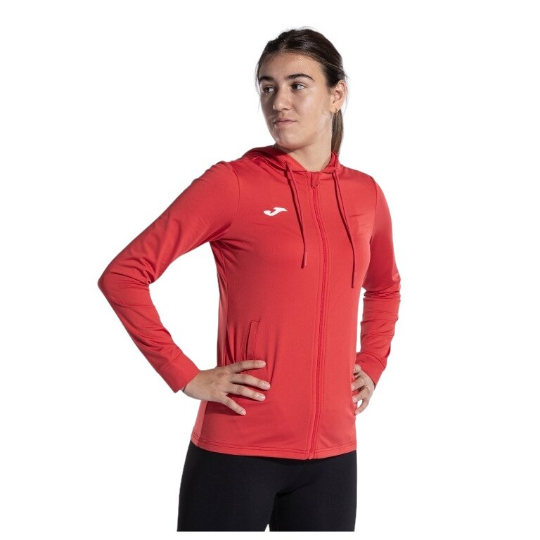 Joma Sport-Kapuzenjacke Sculpture II rot Damen