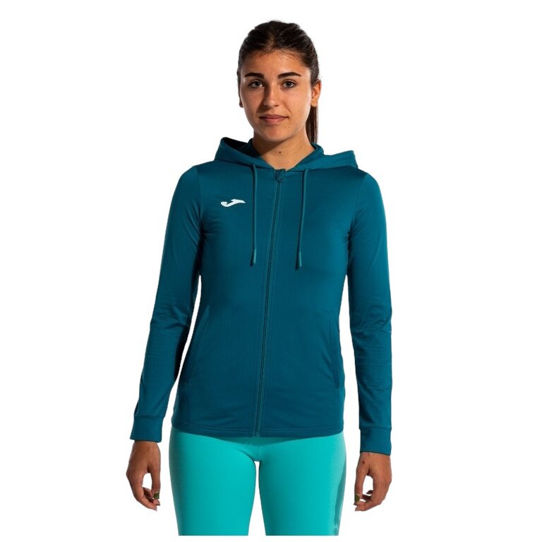 Joma Sport-Kapuzenjacke Sculpture II blaugrün Damen