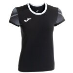 Joma Lauf-Shirt Elite XI (schnelltrocknend, atmungsaktiv) schwarz/anthrazitgrau Damen