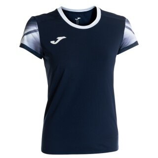 Joma Lauf-Shirt Elite XI (schnelltrocknend, atmungsaktiv) marineblau/weiss Damen