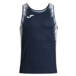 Joma Lauf-Tank Top Elite XI (ärmellos) marineblau/weiss Herren