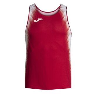 Joma Lauf-Tank Top Elite XI (ärmellos) rot/weiss Herren