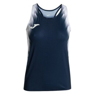 Joma Lauf-Tank Top Elite XI (ärmellos) marineblau/weiss Damen