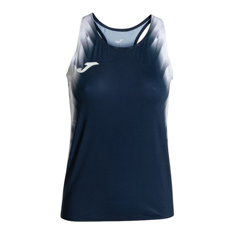 Joma Lauf-Tank Top Elite XI (ärmellos) marineblau/weiss Damen