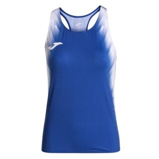 Joma Lauf-Tank Top Elite XI (ärmellos) royalblau/weiss Damen