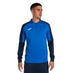 Joma Pullover Eco Championship Sweatshirt (Half-Zip, hoher Tragekomfort) royalblau/marineblau Herren