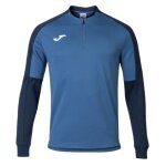 Joma Pullover Eco Championship Sweatshirt (Half-Zip, hoher Tragekomfort) blau/marineblau Herren