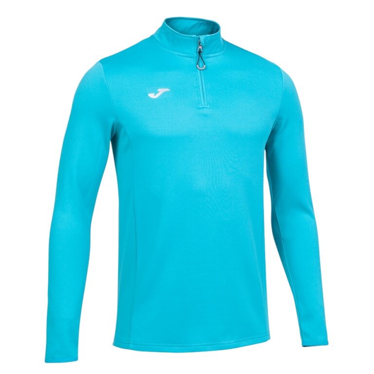 Joma Pullover Running Night Sweatshirt (Half-Zip) türkis Herren