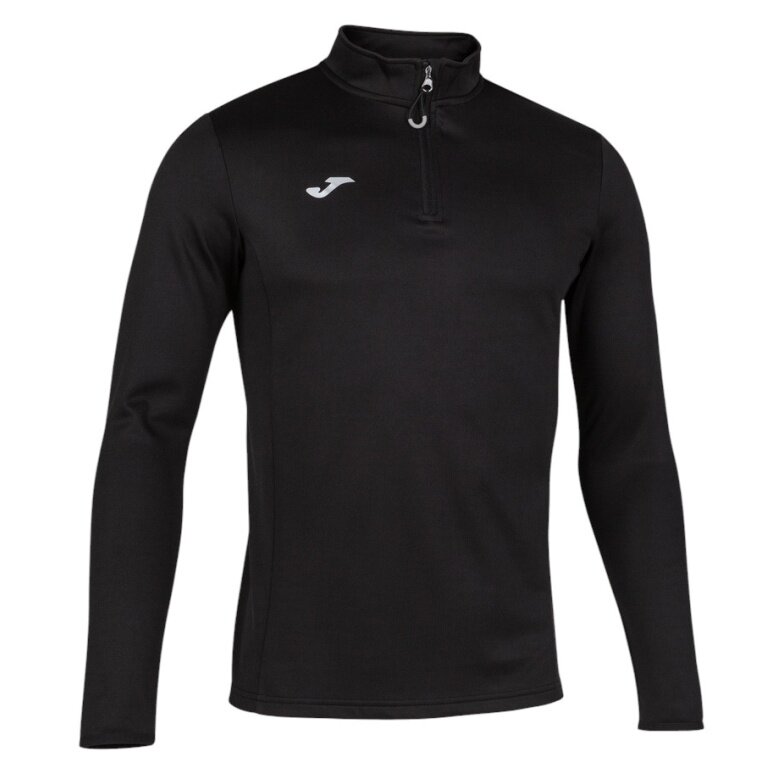 Joma Pullover Running Night Sweatshirt (Half-Zip) schwarz Herren