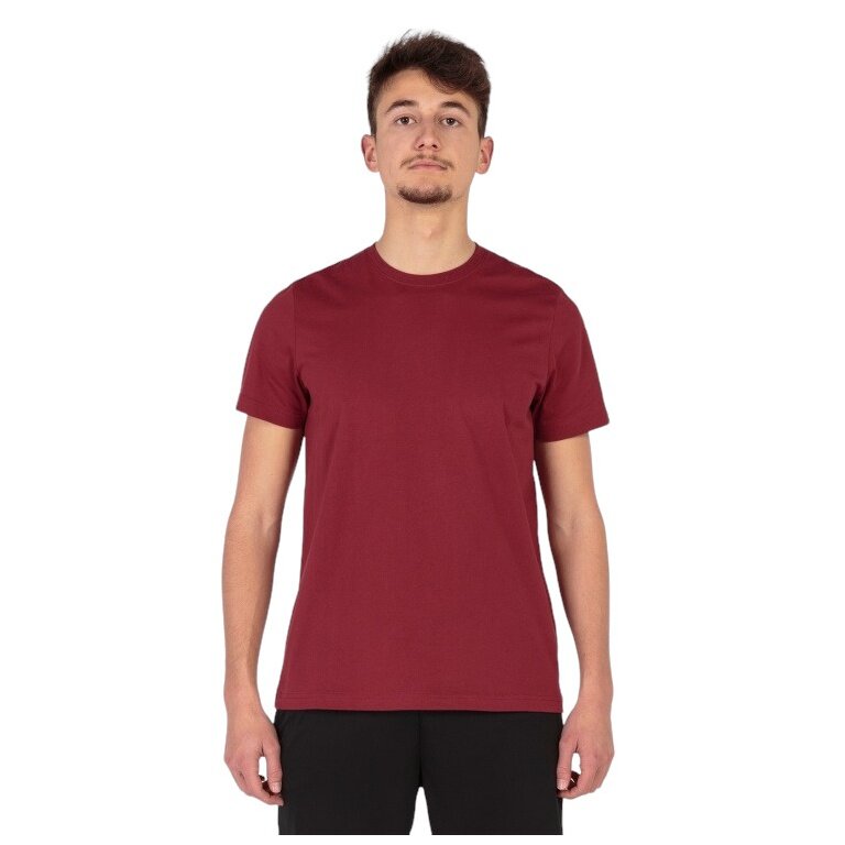 Joma Sport-Tshirt Desert (100% Baumwolle) weinrot Herren