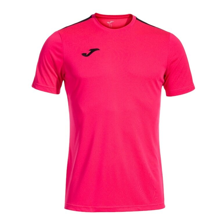 Joma Sport-Tshirt Olimpiada (100% Polyester) fuchsia/schwarz Herren