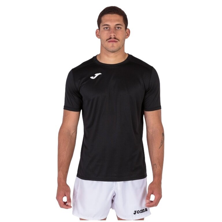 Joma Sport-Tshirt Strong (leicht, atmungsaktiv) schwarz Herren
