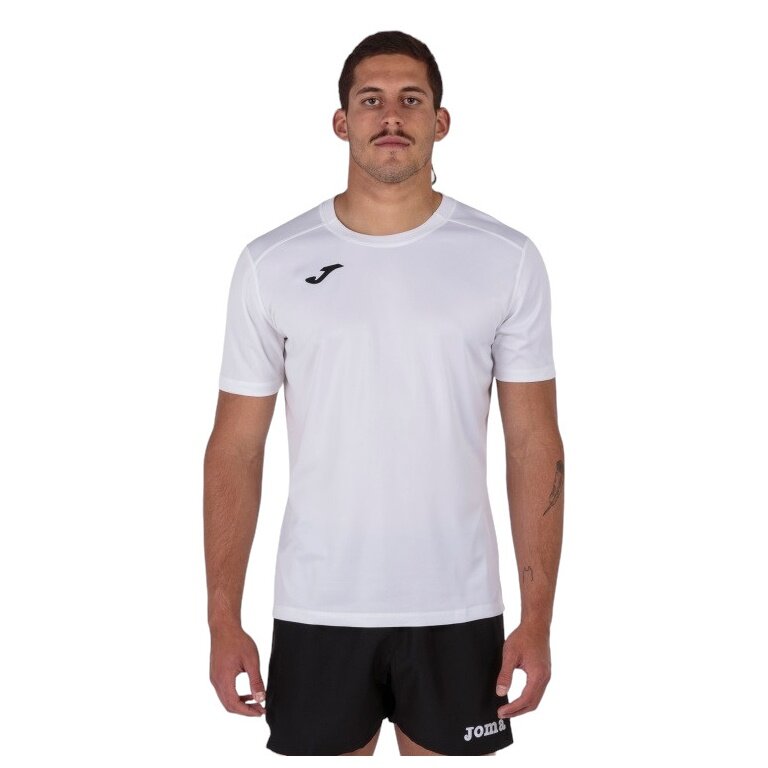 Joma Sport-Tshirt Strong (leicht, atmungsaktiv) weiss Herren