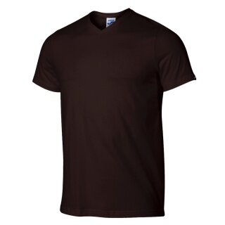 Joma Sport-Tshirt Camiseta Manga Corta Versalles (V-Ausschnitt) braun Herren