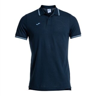 Joma Sport-Polo Confort Classic (atmungsaktiv, bequem) marineblau Herren