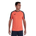 Joma Sport-Tshirt Eco Championship (leicht, atmungsaktiv) orange/navyblau Herren