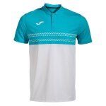 Joma Tennis-Polo Smash (elastisch, atmungsaktiv) weiss/blau Herren