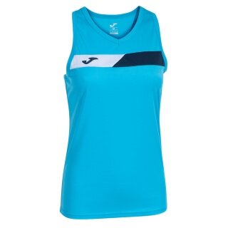 Joma Tennis-Tank Court Ärmellos (optimale Bewegungsfreiheit) türkisblau Damen