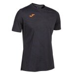 Joma Tennis-Tshirt Challenge (elastisch, atmungsaktiv) schwarz Herren