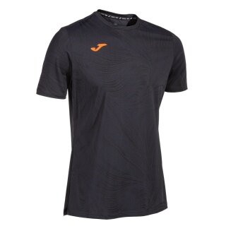 Joma Tennis-Tshirt Challenge (elastisch, atmungsaktiv) schwarz Herren
